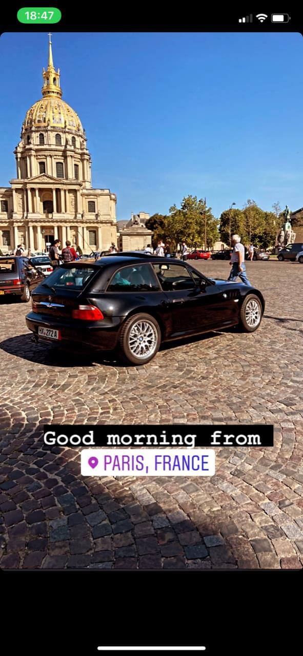 BMW Z3 Paris