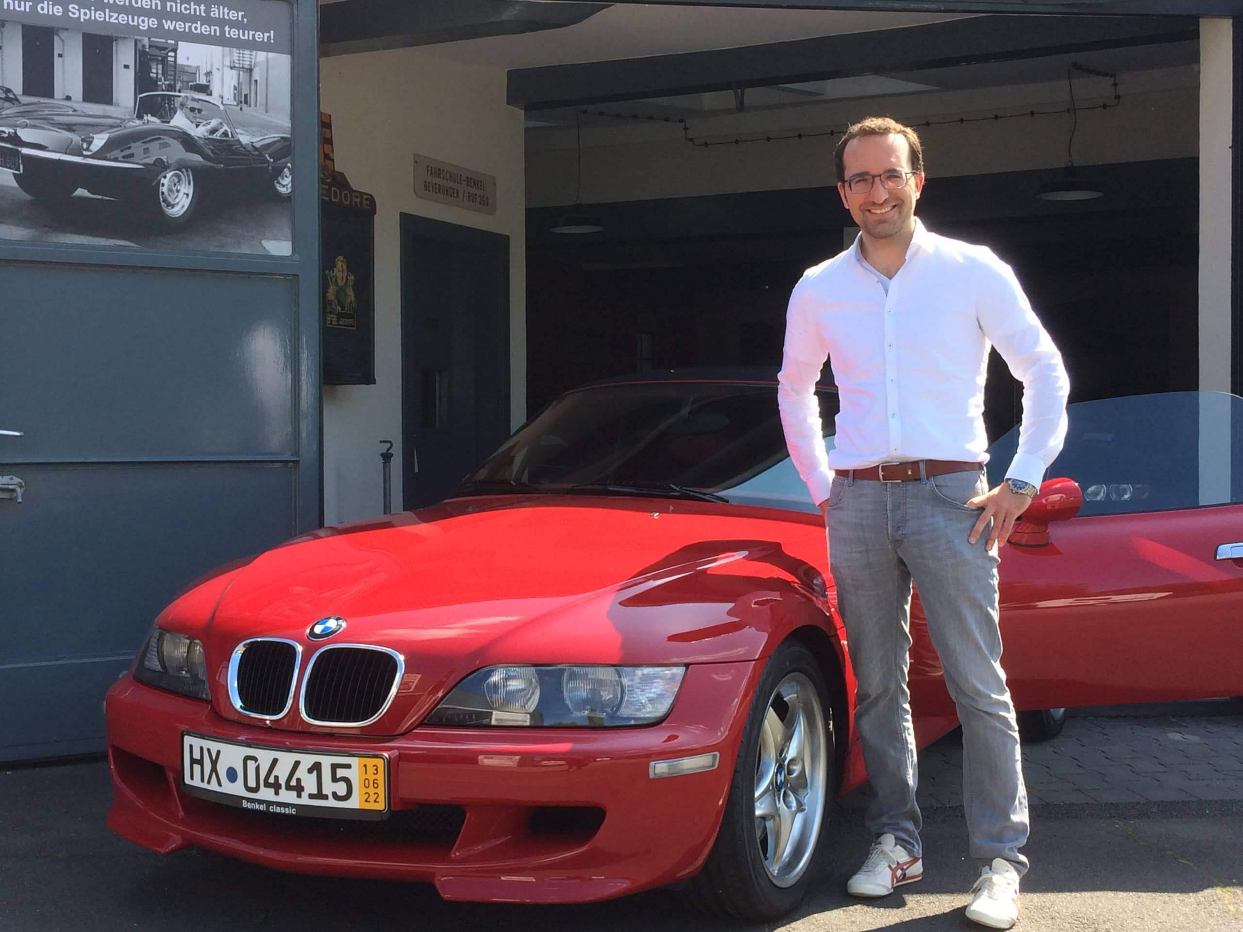BMZ Z3M Roadster imolarot mit Lackversiegelung