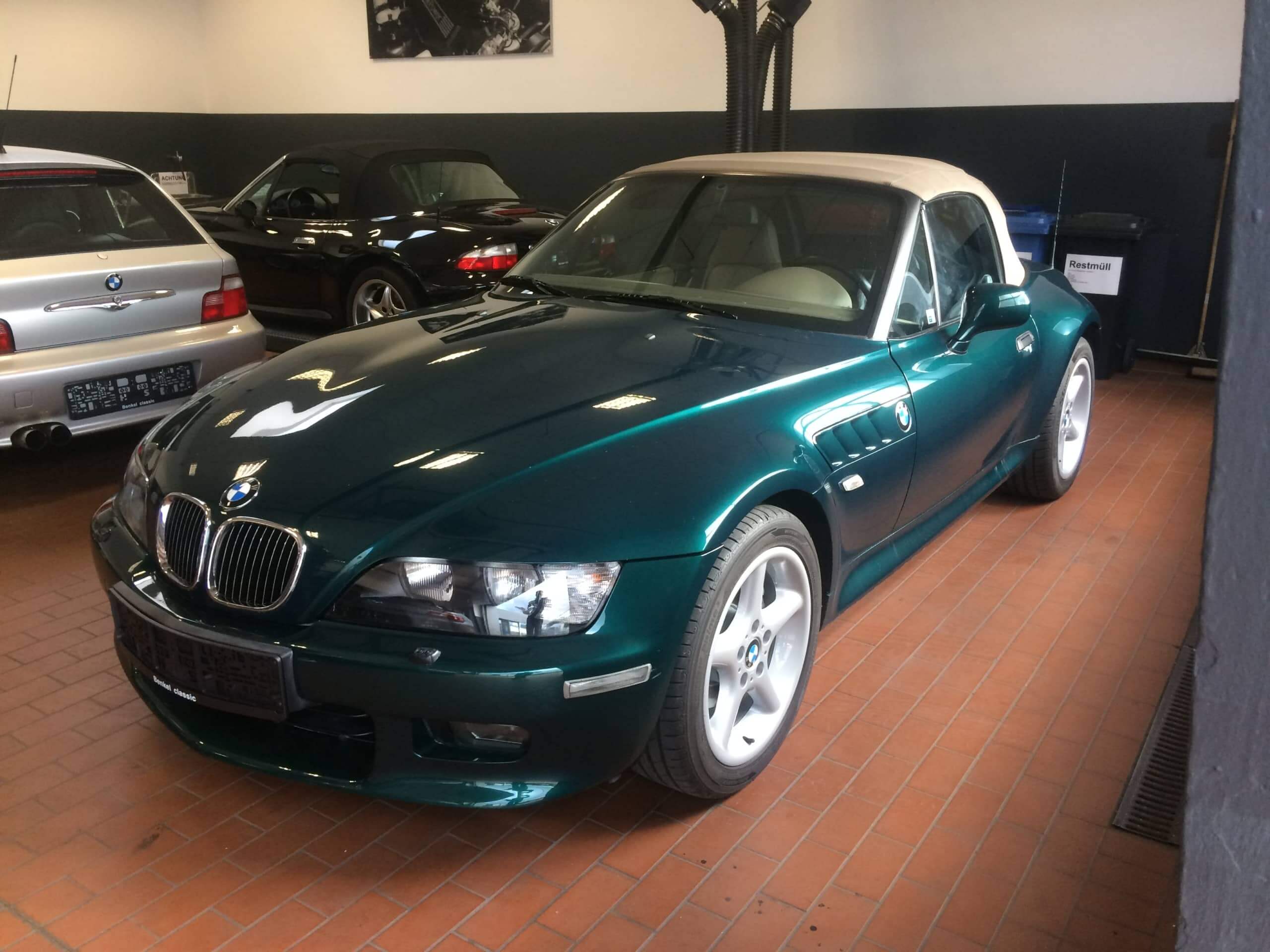 BMW Z3 2.8 bostongruen metallic