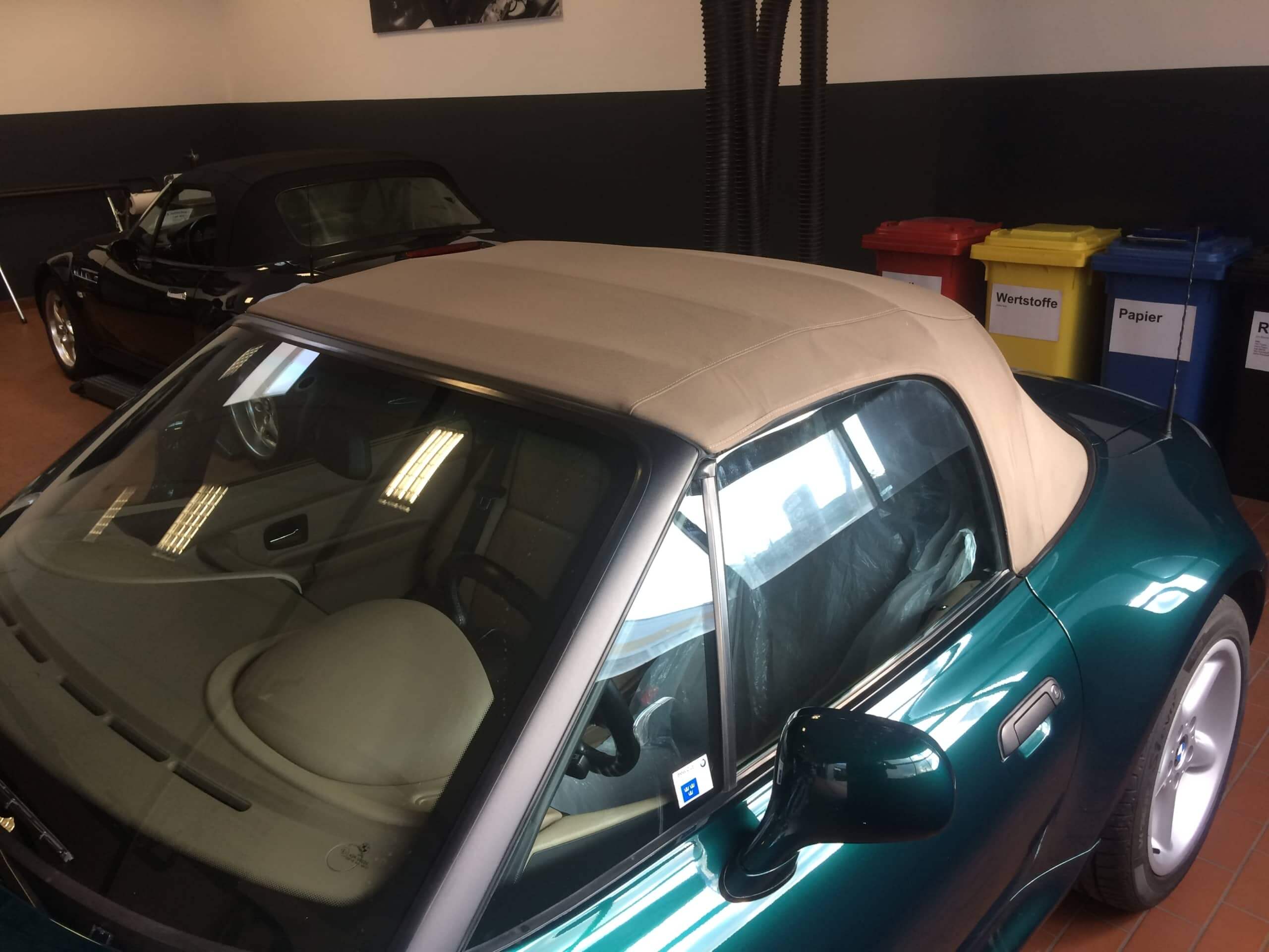 BMW Z3 2.8 Roadster Dach beige