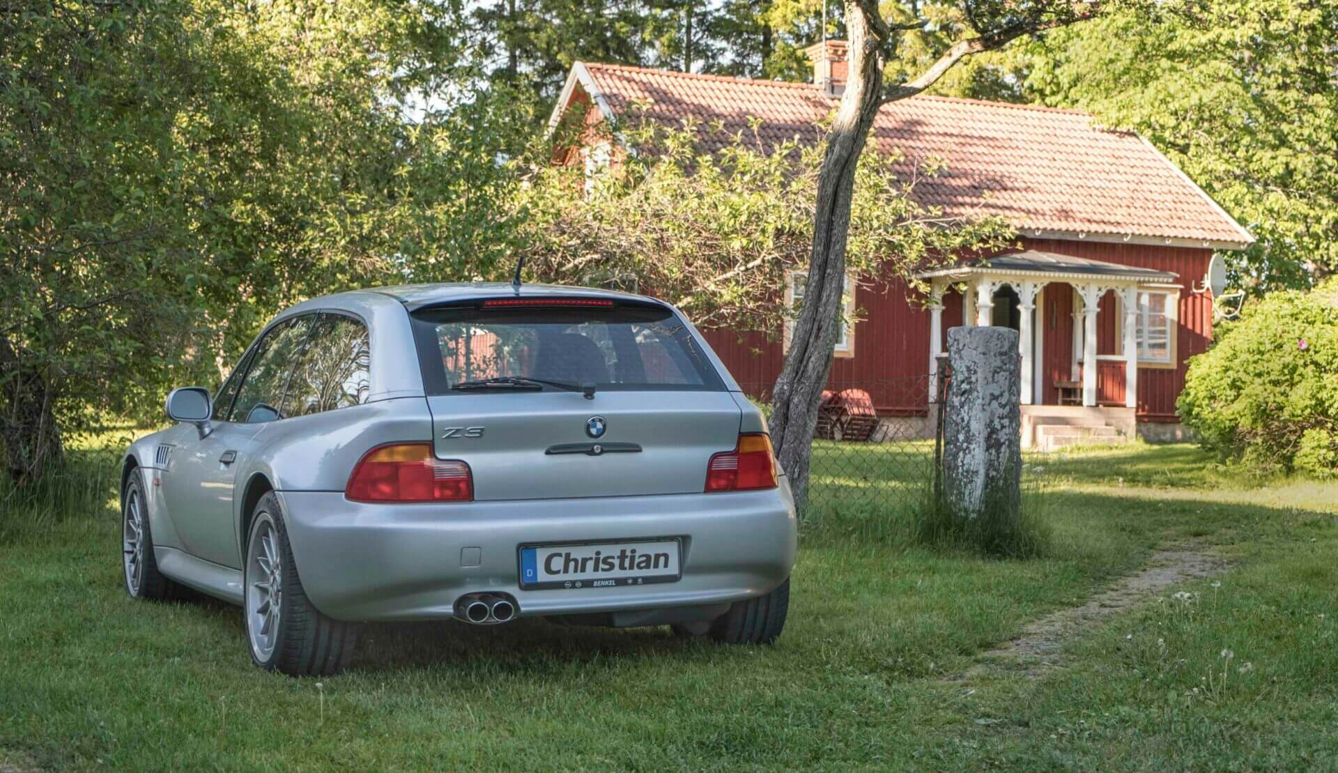 BMW Z3 Coupé in Schweden, gekauft bei Benkel Classic Beverungen