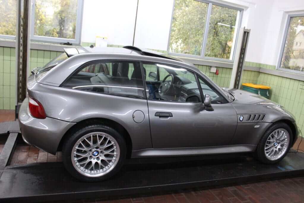 BMW Z3 3.0 Coupé Sterlinggrau Kreuzspeiche