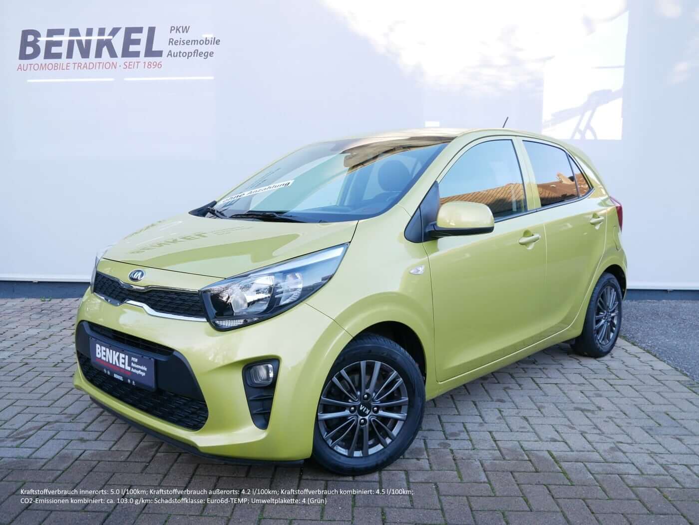 Kia Piccanto Sitzheizung Lenkradheizung Navi Alufelgen